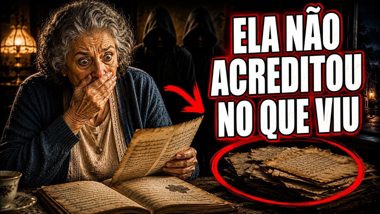 A VIZINHA MORREU… MAS DEIXOU UM DIÁRIO MISTERIOSO | CAPÍTULO 1